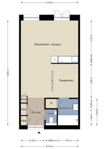 Apartment for rent Merkatplantsoen 20 A06 Maastricht
