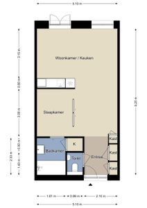 Apartment for rent Merkatplantsoen 20 A06 Maastricht