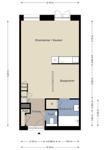 Apartment for rent Merkatplantsoen 20 A06 Maastricht