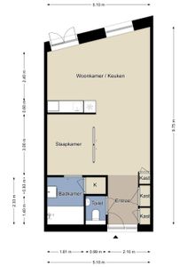 Apartment for rent Merkatplantsoen 20 A06 Maastricht