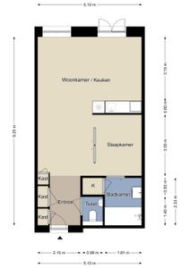 Apartment for rent Merkatplantsoen 20 A06 Maastricht
