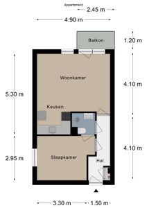 Apartment for sale Torenstraat 17 B Eygelshoven