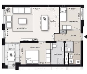 Appartement te koop Type G ong Bunde