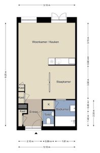 Apartment for rent Merkatplantsoen 20 A08 Maastricht