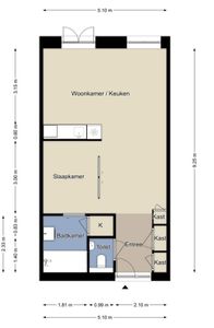 Apartment for rent Merkatplantsoen 20 A02 Maastricht