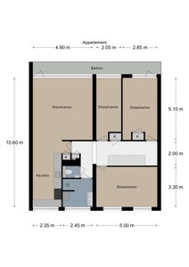 Appartement te koop Muzenlaan 40 Heerlen