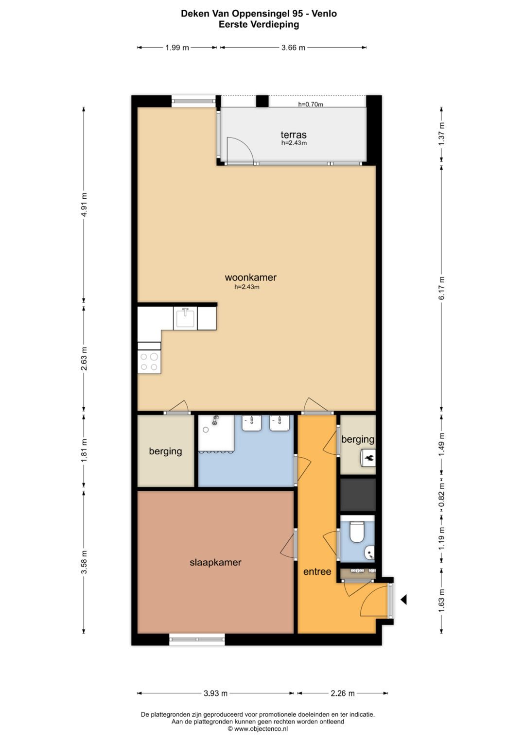 Appartement te koop Deken Van Oppensingel 95 Venlo